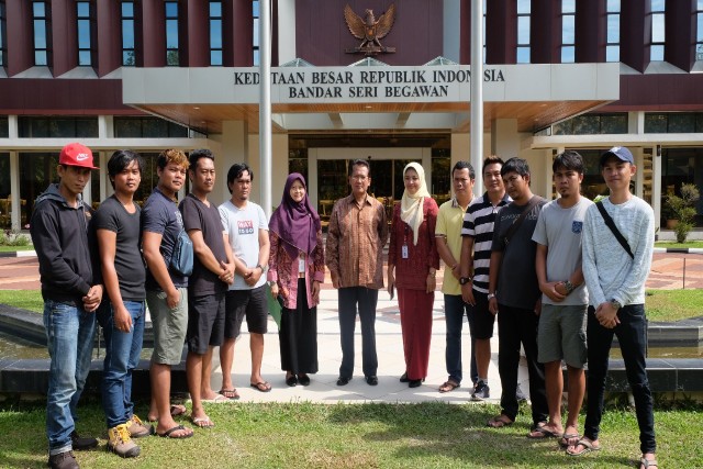 KBRI Sukses Perjuangkan Ratusan Juta Gaji ABK di Brunei Darussalam